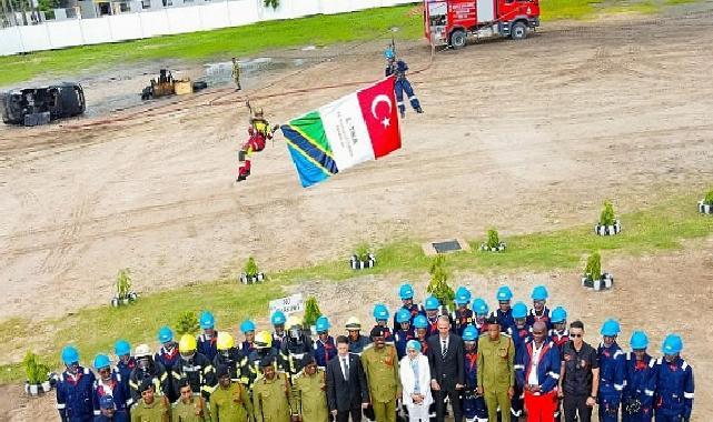Konya Büyükşehir İtfaiyesi Tanzanya’da Yangın ve Arama Kurtarma Eğitimini Başarıyla Tamamladı