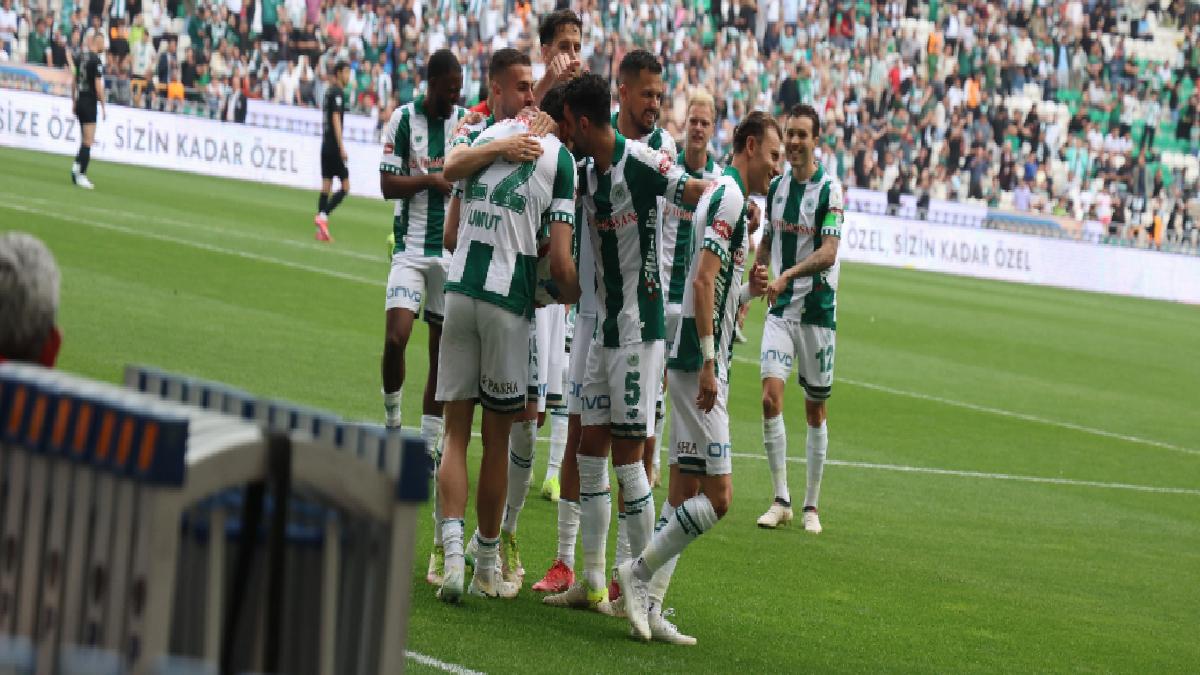 Konyaspor 17 yıl sonra art arda 6. kez sahasında galip!