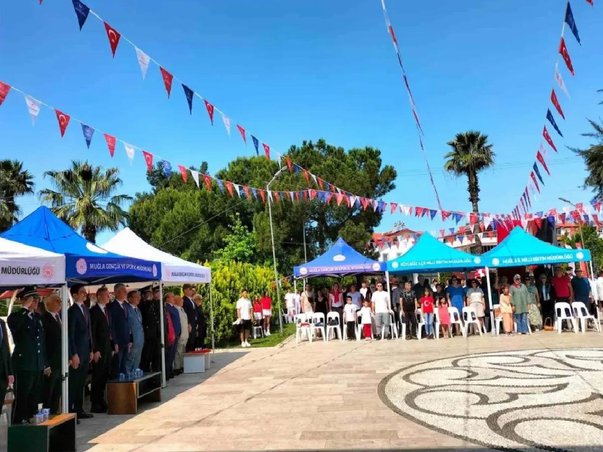 Köyceğiz’de 19 Mayıs coşkusu yaşandı