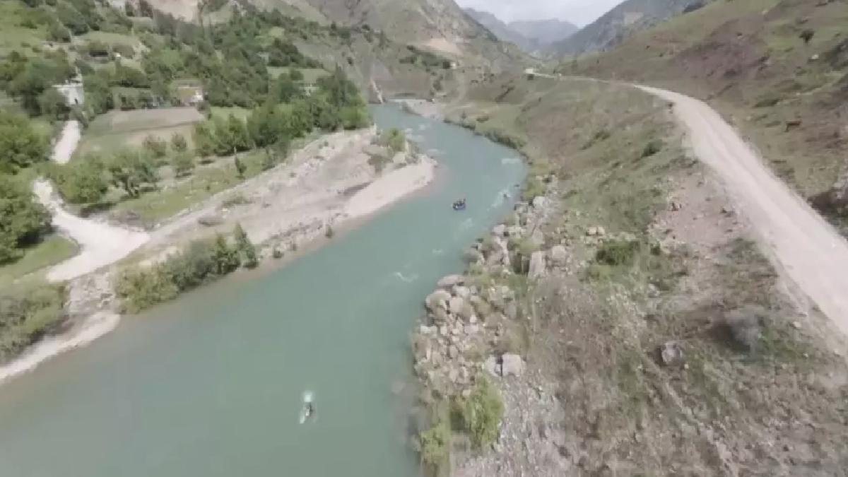 Kozluk Festivali’nde İlk Rafting Heyecanı