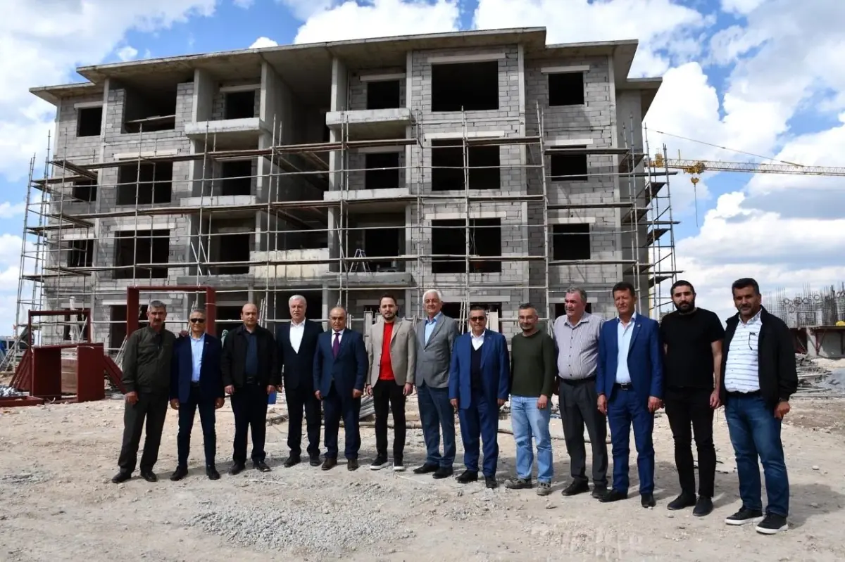 Kulu’da TOKİ İnşaatları ve OSB Protokol İncelemesi Yapıldı