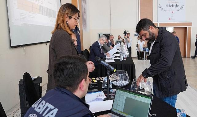 Kurban satış yerleri noter huzurunda kura ile belirlendi