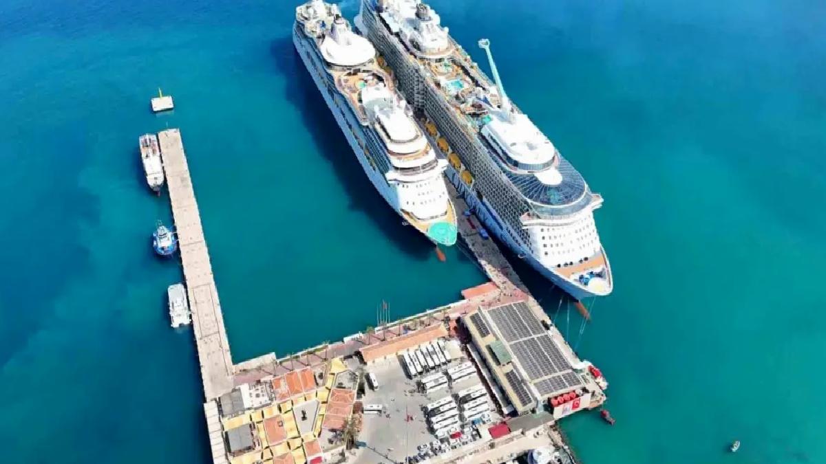 Kuşadası’na Büyük Kruvaziyer Ziyareti
