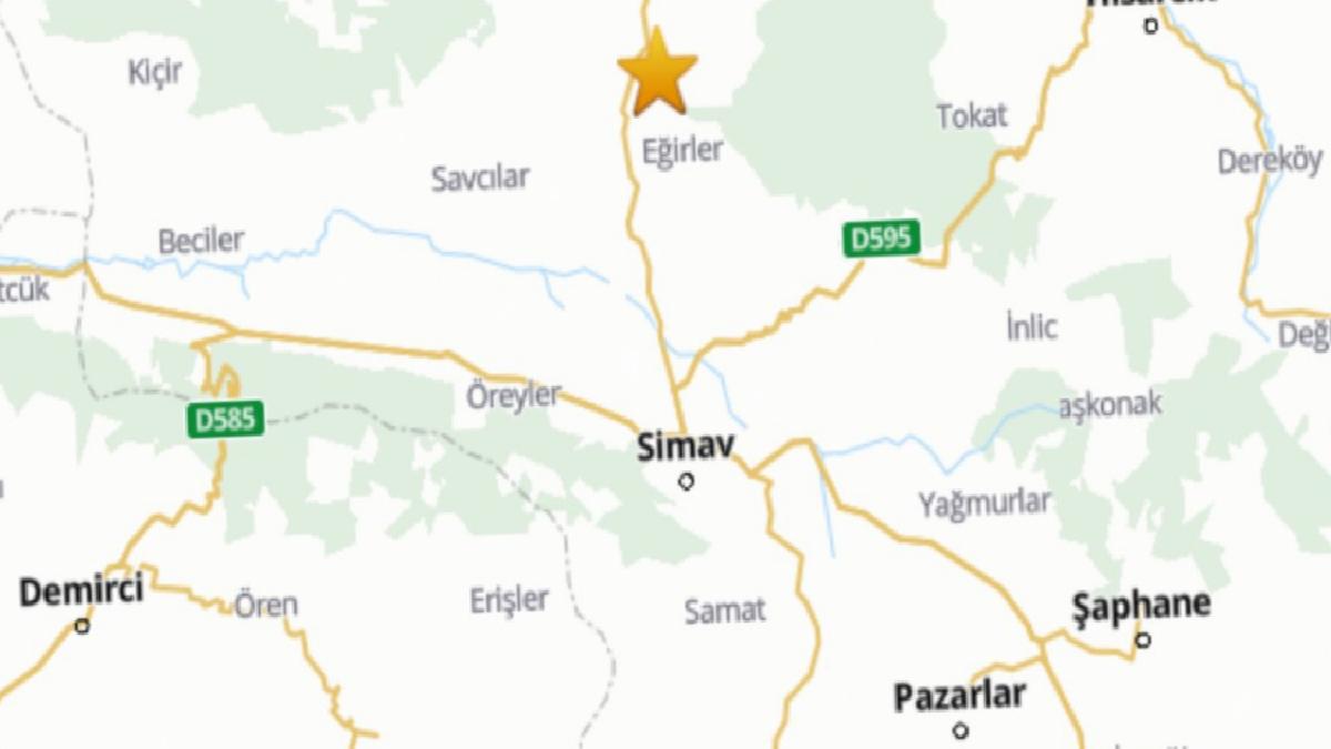 Kütahya, Simav’da 4.2’lik deprem