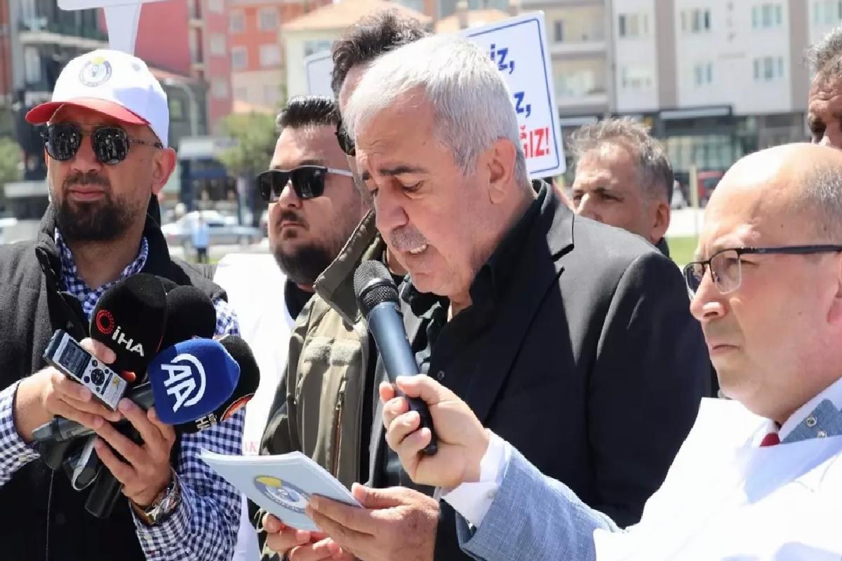Kütahya’da İşten Çıkarma Protestosu