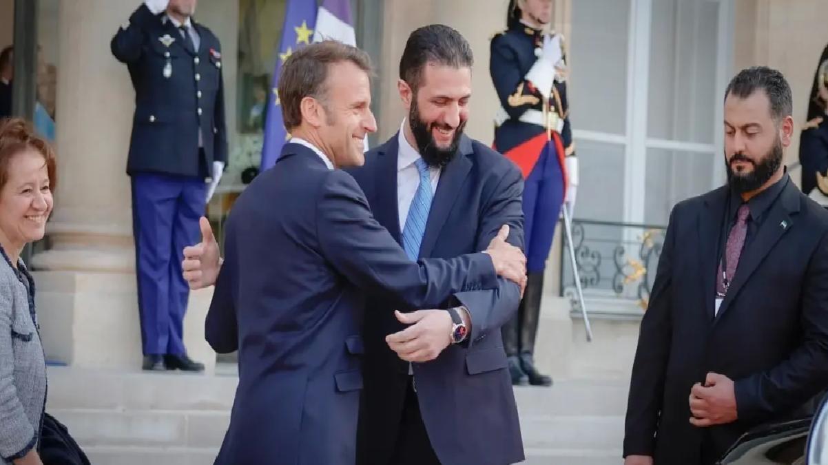 Macron’dan Suriye’ye Destek Mesajı