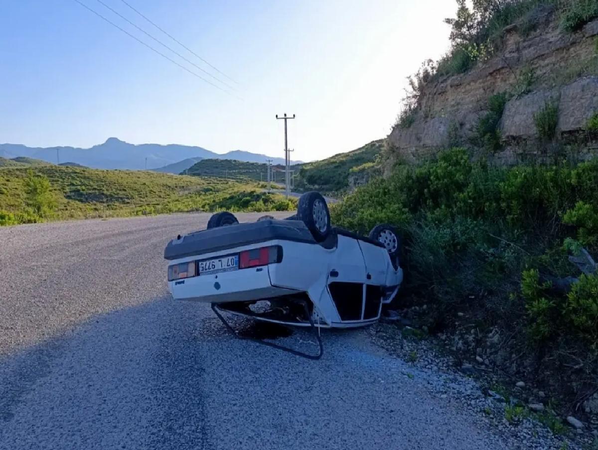 Manavgat’ta Trafik Kazası: 3 Yaralı