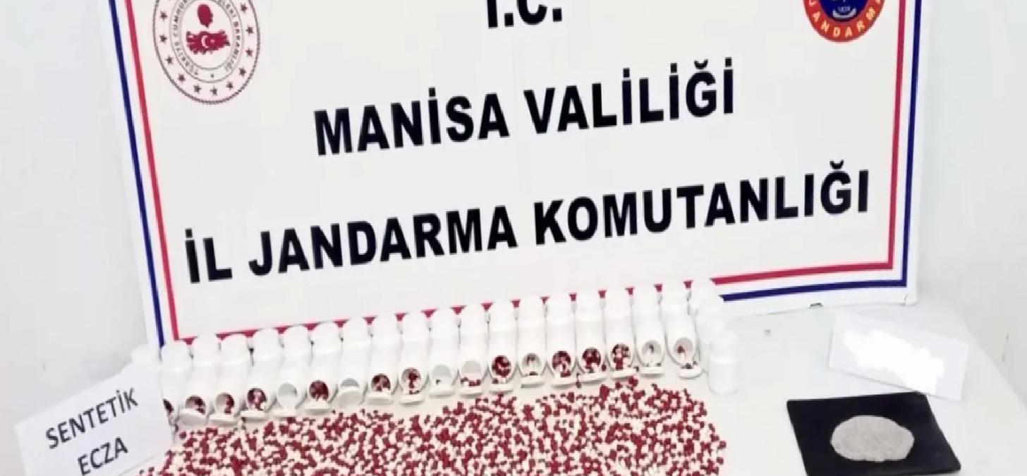 Manisa’da Uyuşturucu Operasyonu: 5 Bin Hap Ele Geçirildi