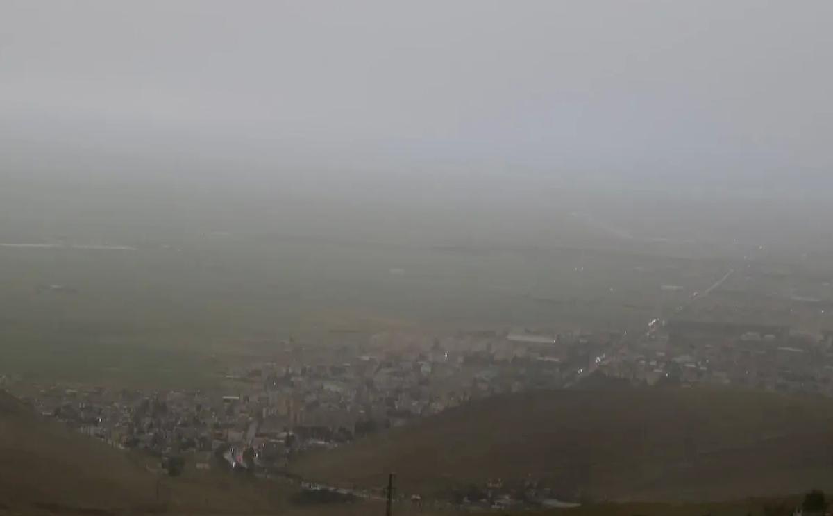 Mardin’de Fırtına ve Toz Taşınımı Etkili Oldu