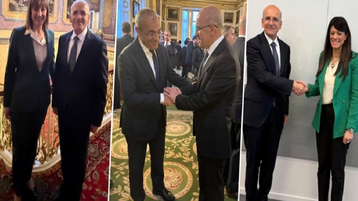 Mehmet Şimşek’ten Londra’da ikili görüşme trafiği