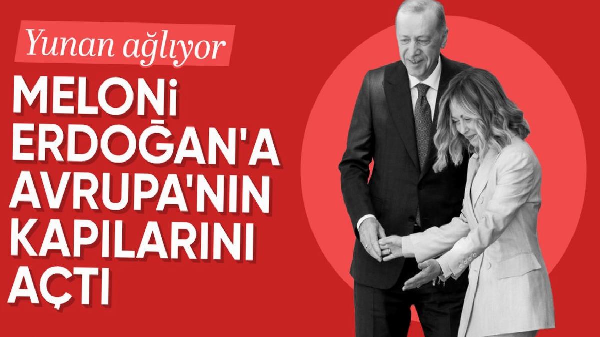 Meloni-Erdoğan görüşmesi Yunan medyasında