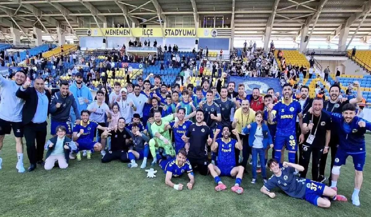 Menemen FK, Play-Off Turu’nda Vanspor’la Karşılaşacak
