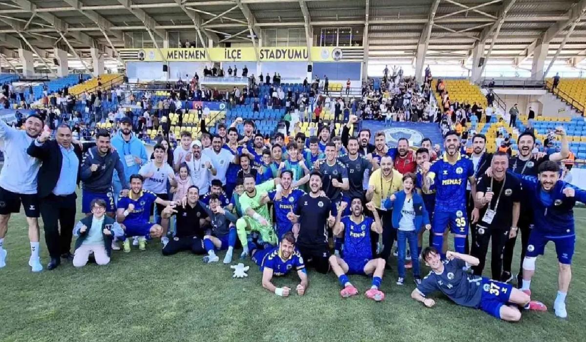 Menemen FK, Vanspor ile Play-Off için Hazırlanıyor