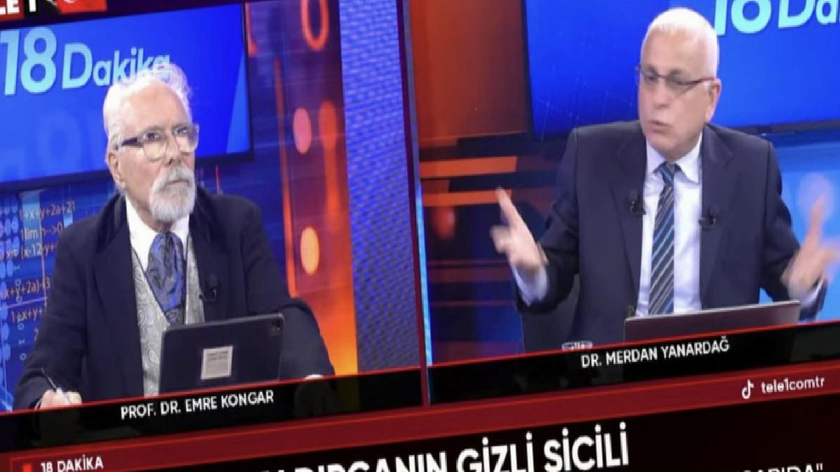 Merdan Yanardağ ve Emre Kongar arasında Sırrı Süreyya Önder tartışması