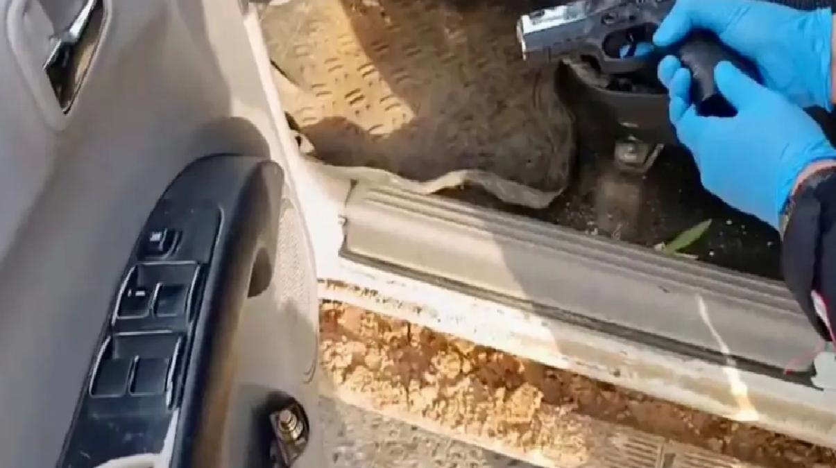 Mersin’de Ruhsatsız Tabancalar Yakalandı