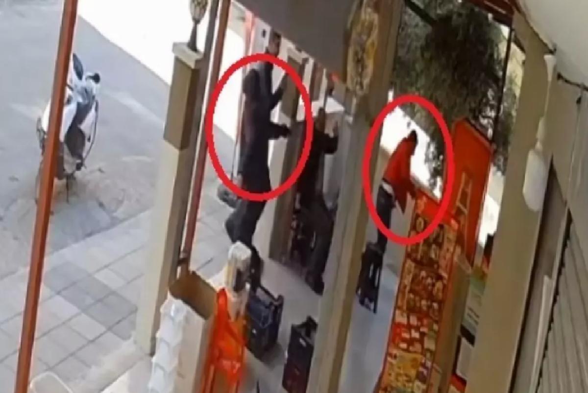 Mersin’de Tabanca ile Saldırı Anı Kamerada