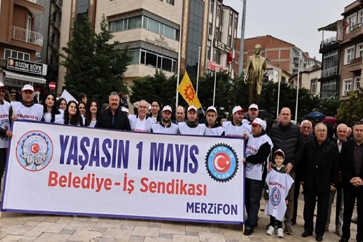 Merzifon’da 1 Mayıs Coşkusu