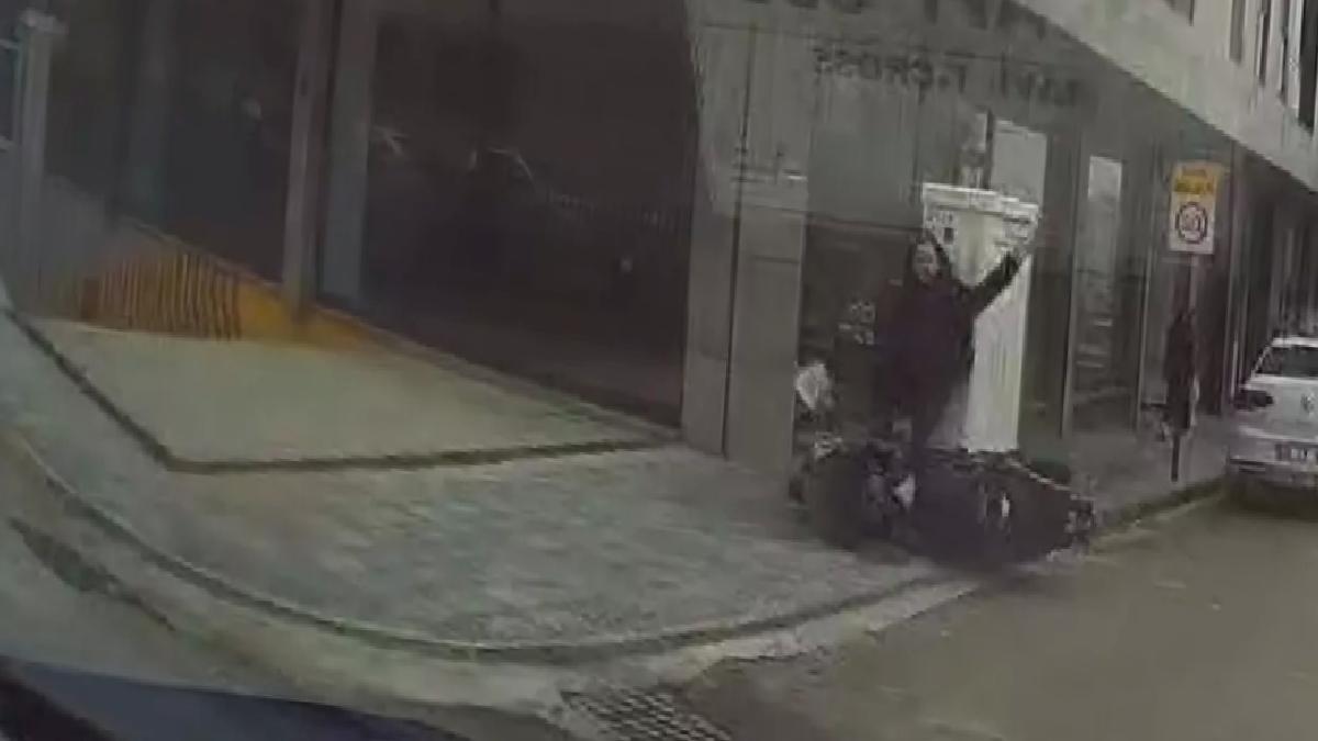 Merzifon’da Motosiklet Kazası: Sürücü Yaralandı
