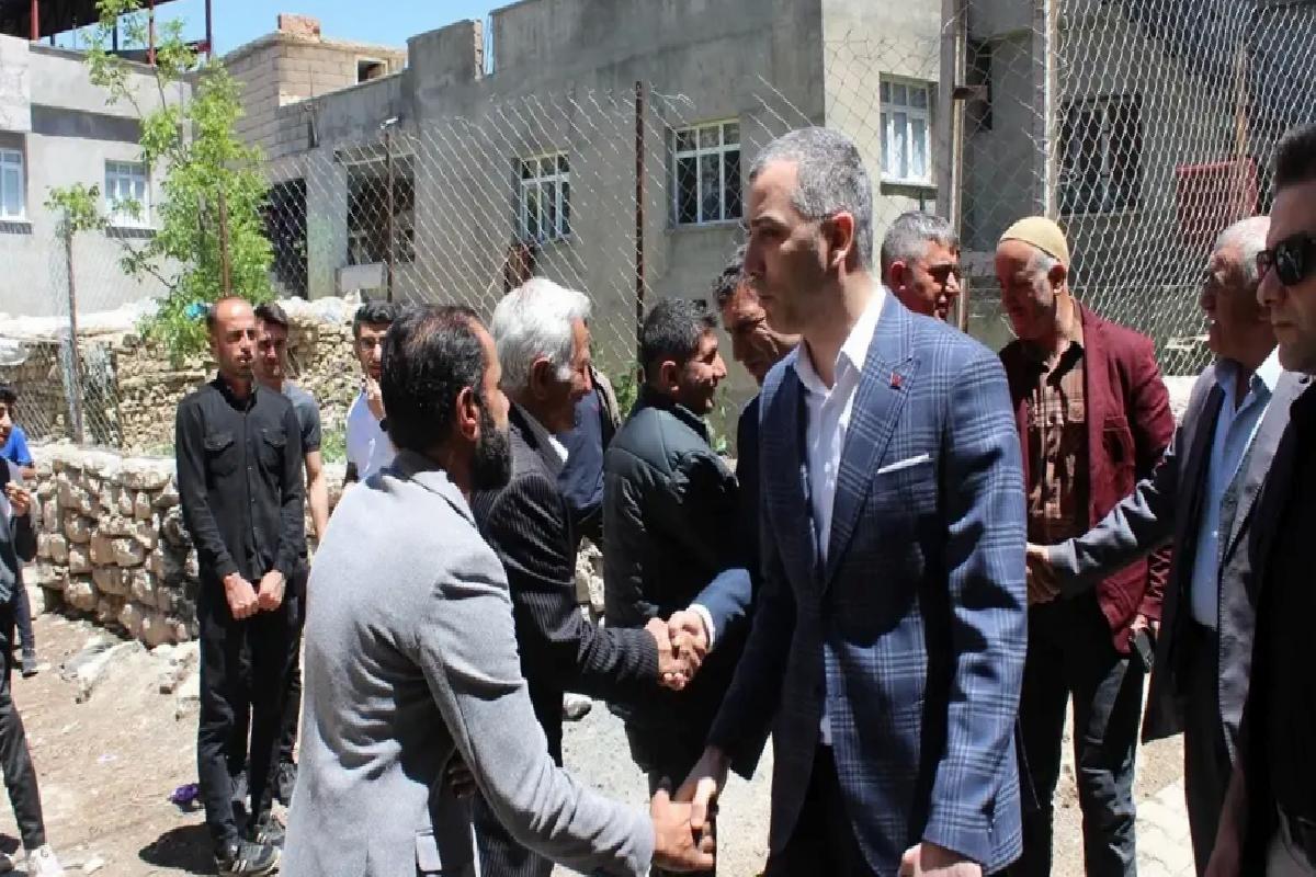 MHP Siirt İl Başkanı Eruh’ta Ziyaretler Gerçekleştirdi