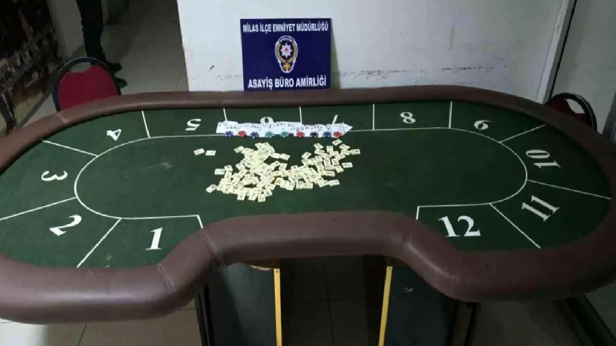 Milas’ta Kahvehaneye Kumar Baskını