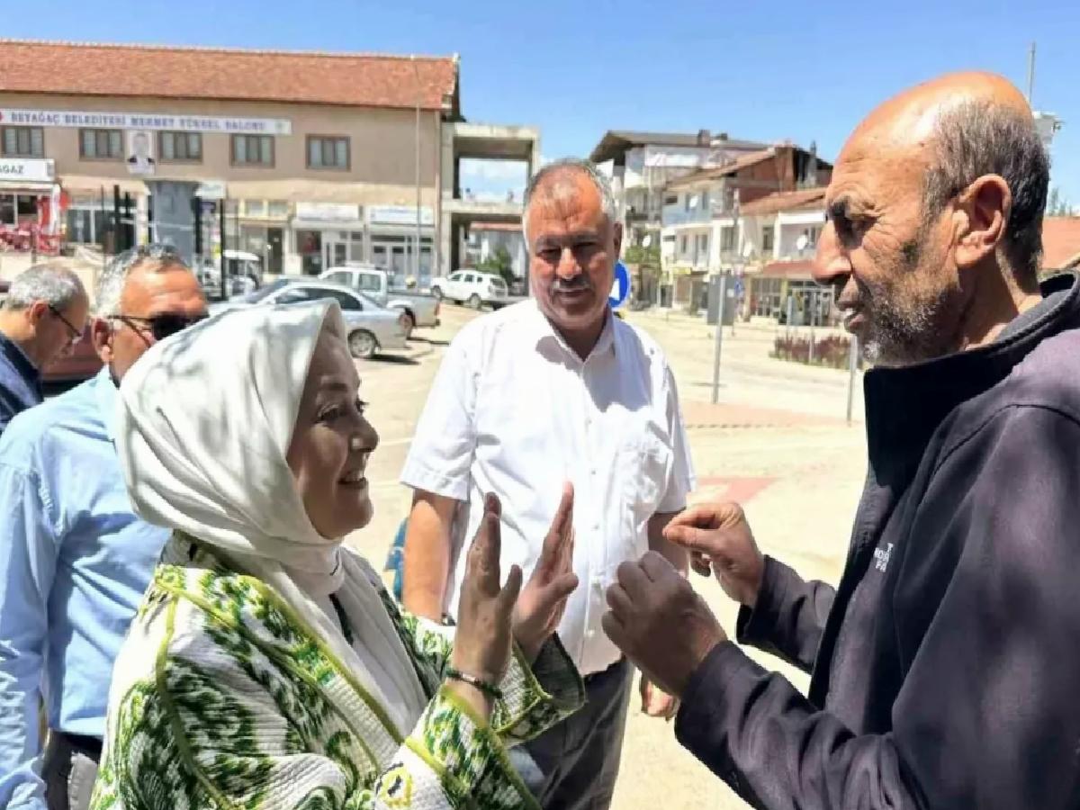 Milletvekili Sema Silkin Ün, Beyağaç’ı Ziyaret Etti