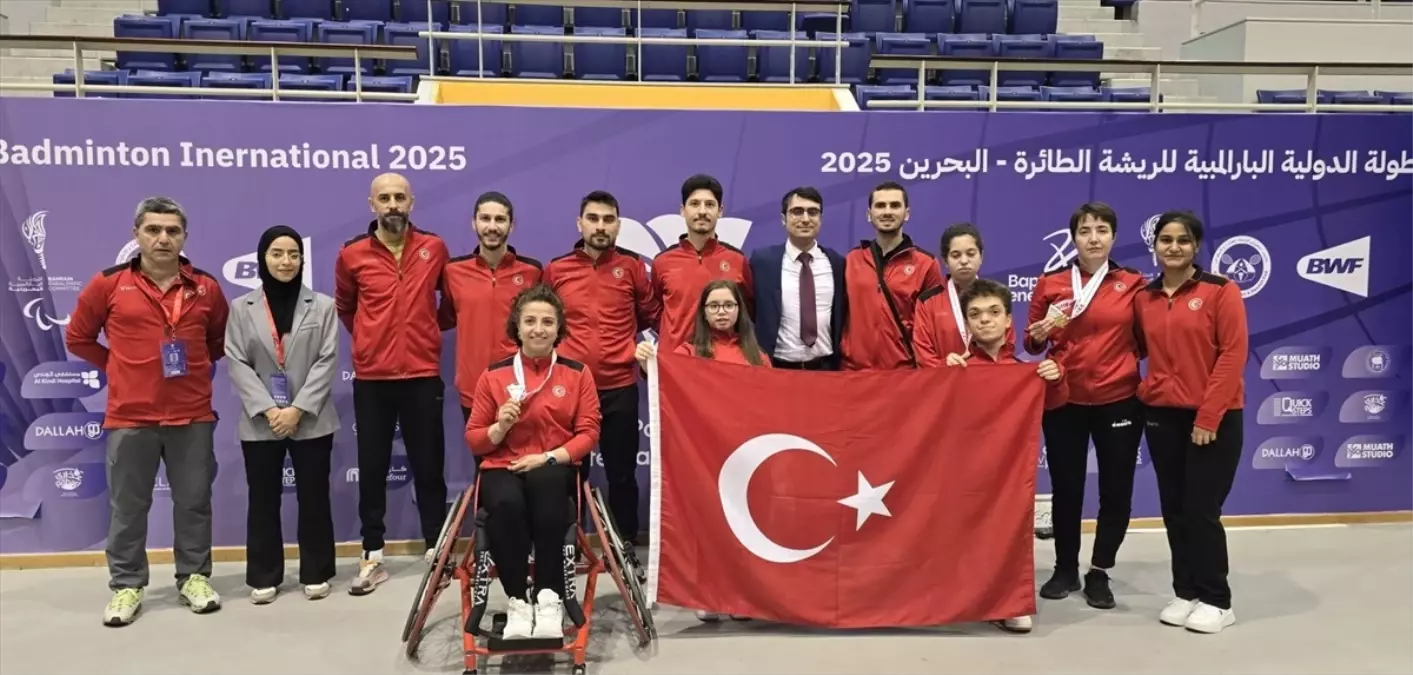 Milli Para Badmintoncular Bahreyn’de 5 Madalya Kazandı