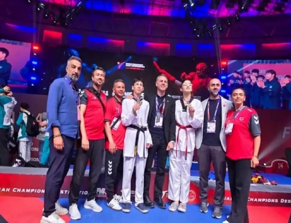 Milli Sporcular Bronz Madalya Kazandı
