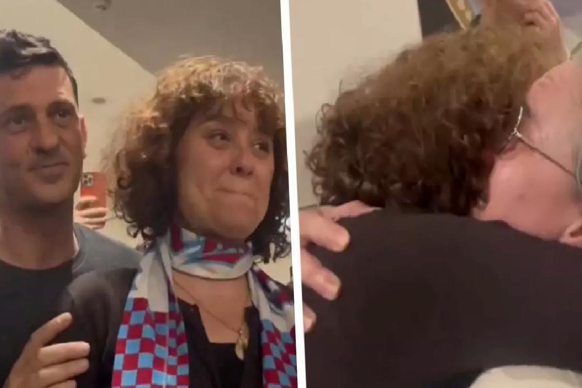 Minguzzi ailesi destek için duruşmaya gelenlerle duygu dolu anlar yaşadı