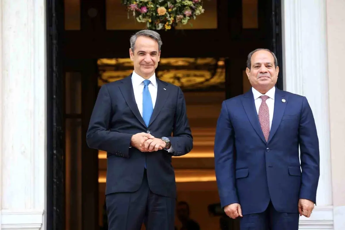 Mısır ve Yunanistan Liderlerinden Önemli Görüşme