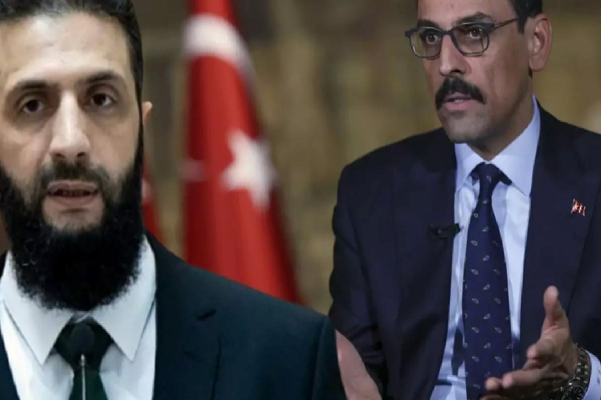 MİT Başkanı Kalın, Suriye lideri Şara ile görüştü