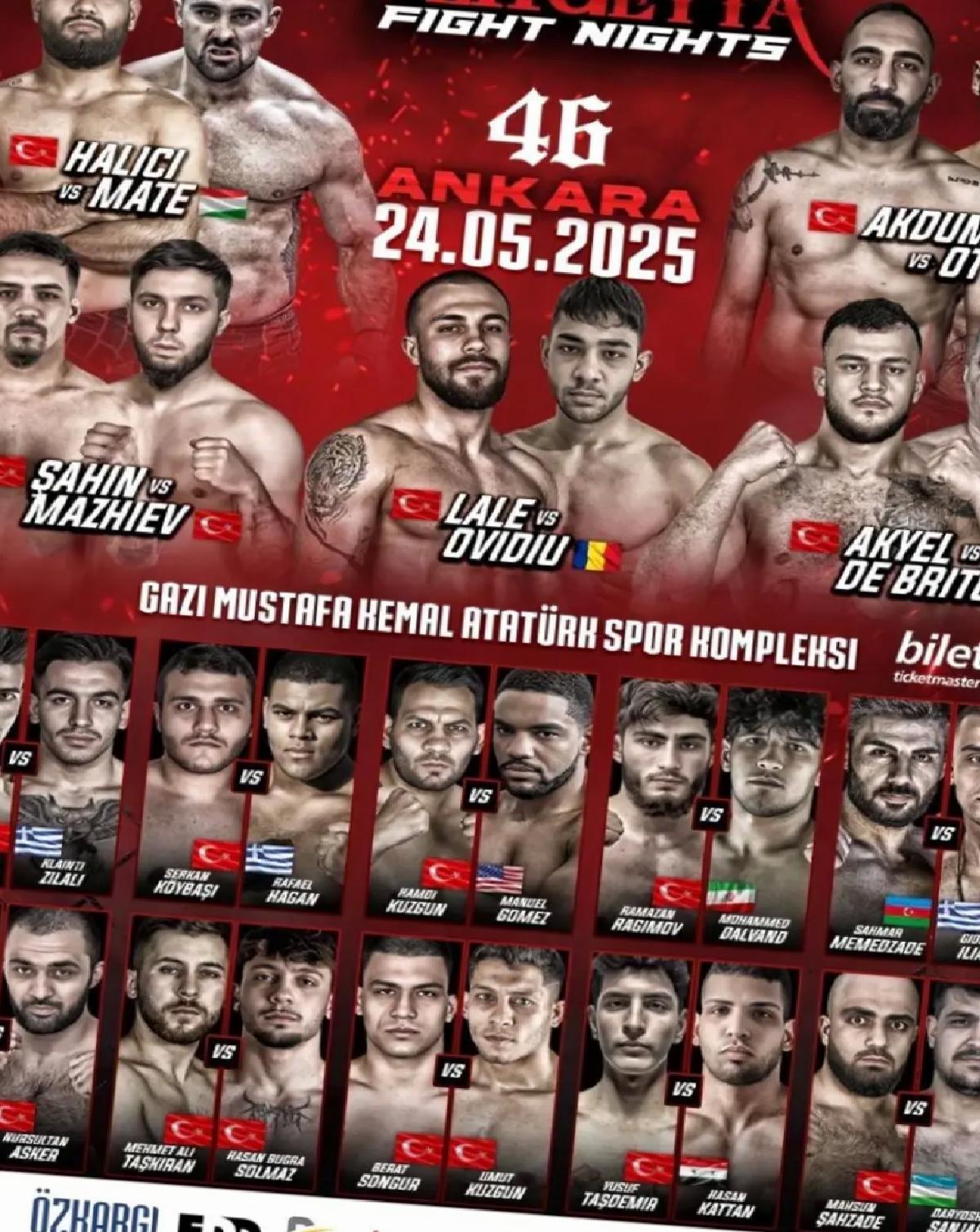 MMA Turnuvası Ankara’da!