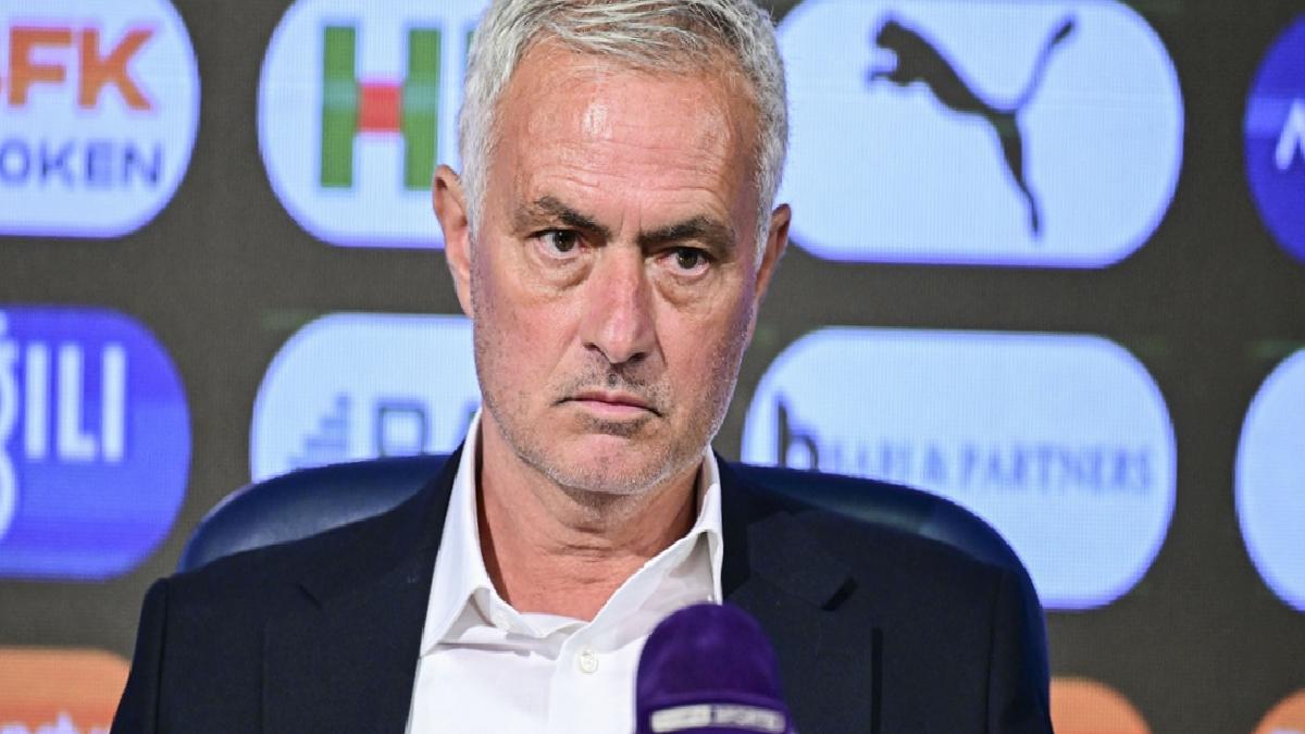 Mourinho’dan Fenerbahçe sorusuna kaçamak yanıt: Bu soruyu anlamadım