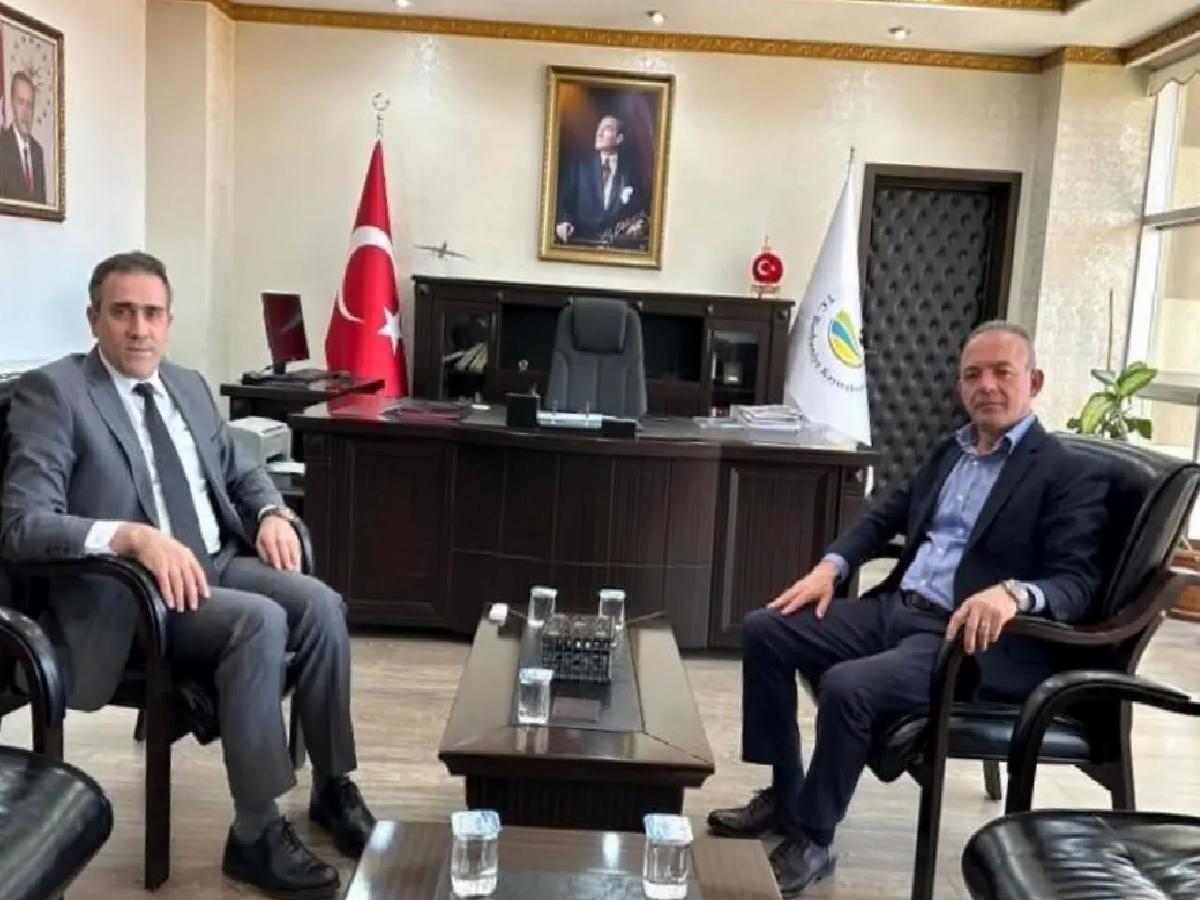 Mülkiye Başmüfettişi Öner, Kaymakam Memiş’i Ziyaret Etti