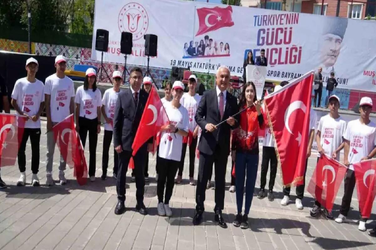 Muş’ta 19 Mayıs coşkusu