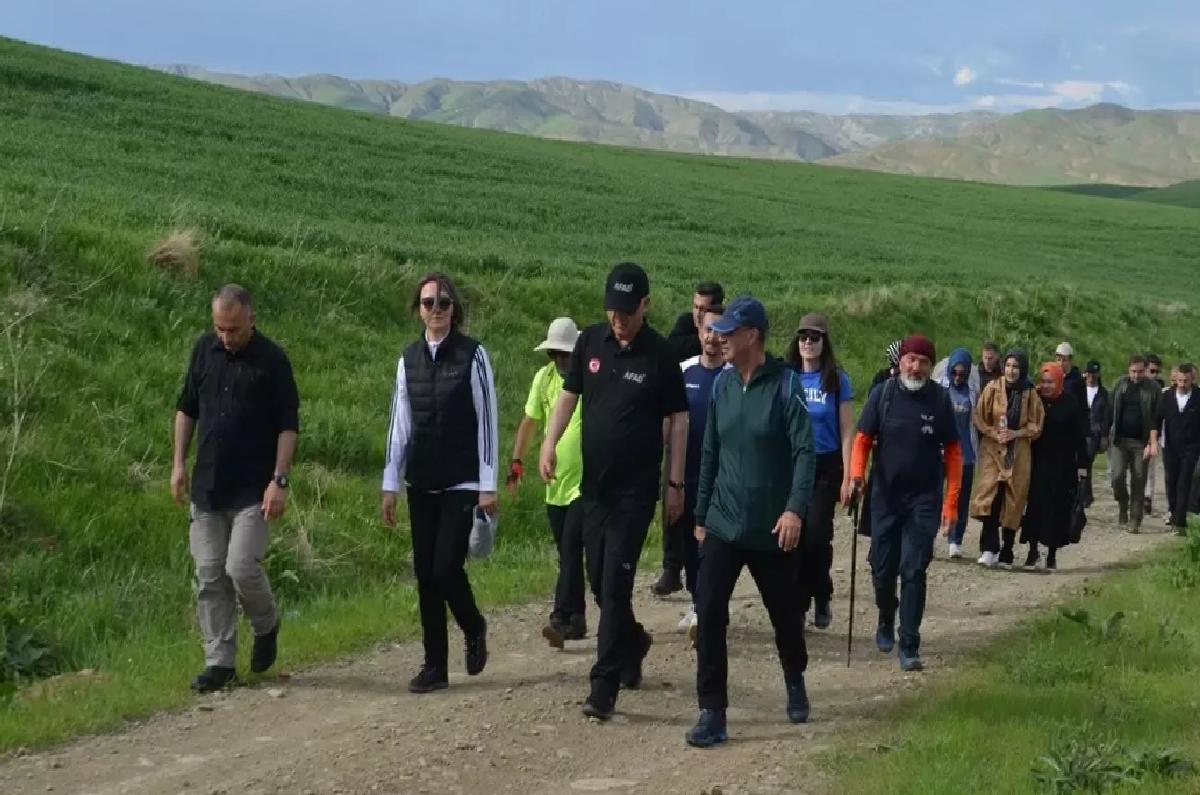 Muş’ta 7. Lale Festivali Doğa Yürüyüşü
