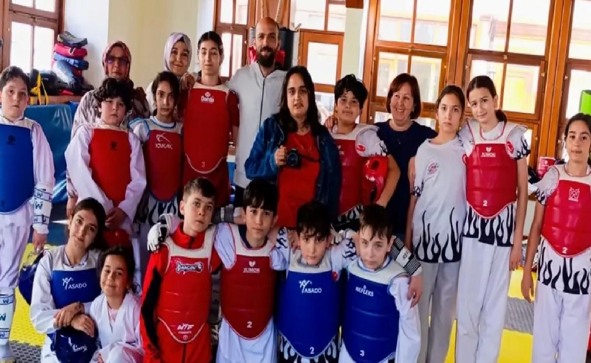 Nallıhan Bushido Taekwondo’da 4 Madalya Kazandı