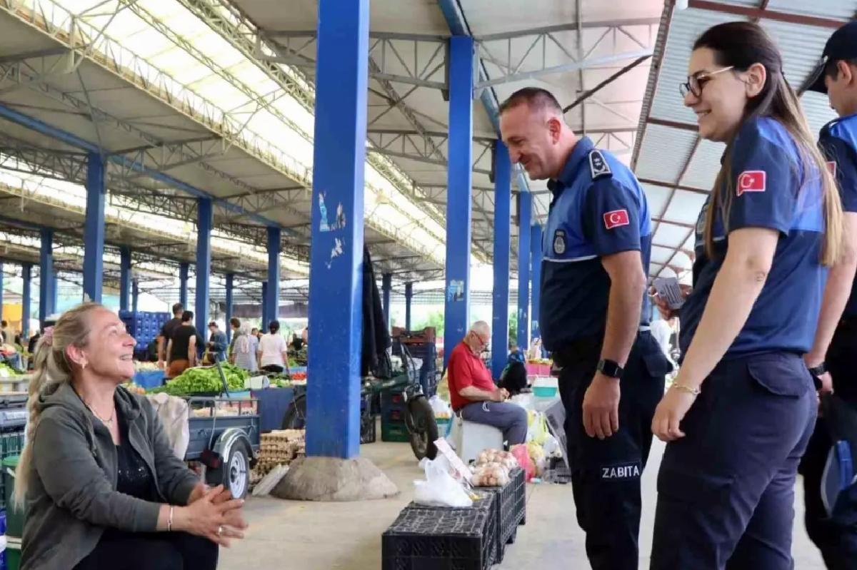 Nazilli Belediyesi, Cumartesi Pazarında Denetimlerini Sürdürüyor