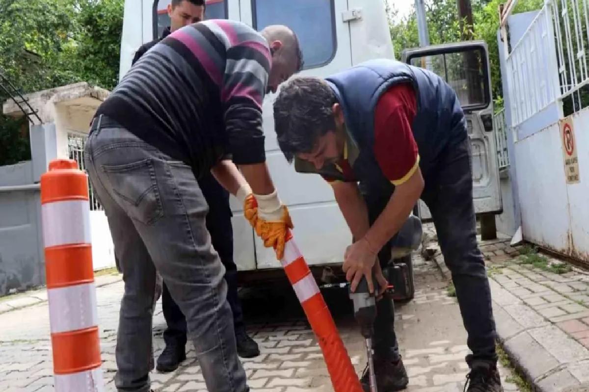 Nazilli Belediyesi’nden Tabela ve Duba Denetimi