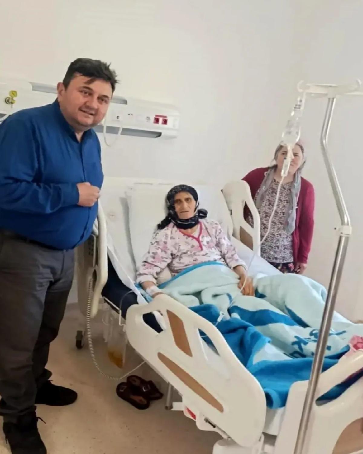 Nejat Gülmez Anneler Günü’nde Hastaları Ziyaret Etti