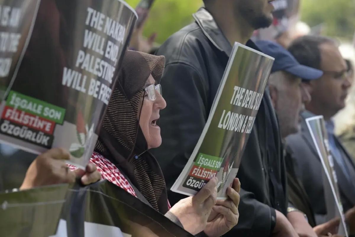 Nekbe’nin 77. Yılı İçin Protesto