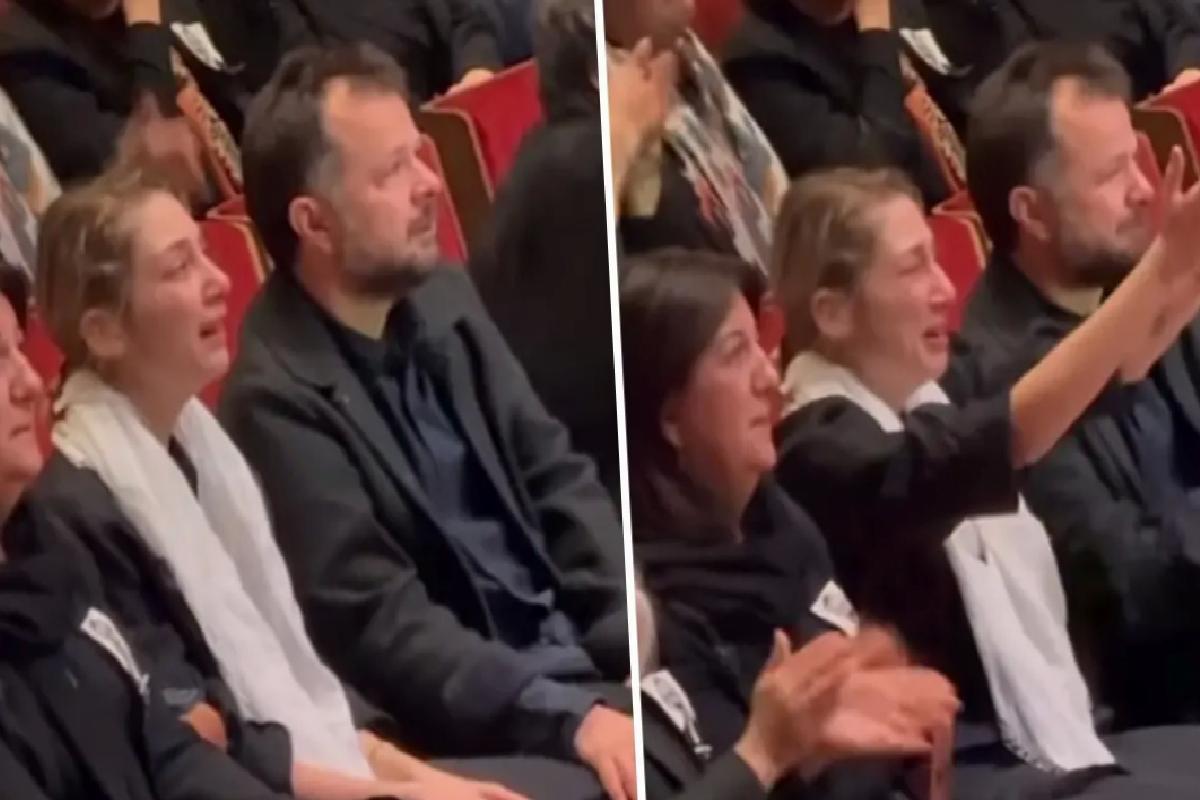 Önder’in kızı ekranda babasını görünce gözyaşlarına boğuldu