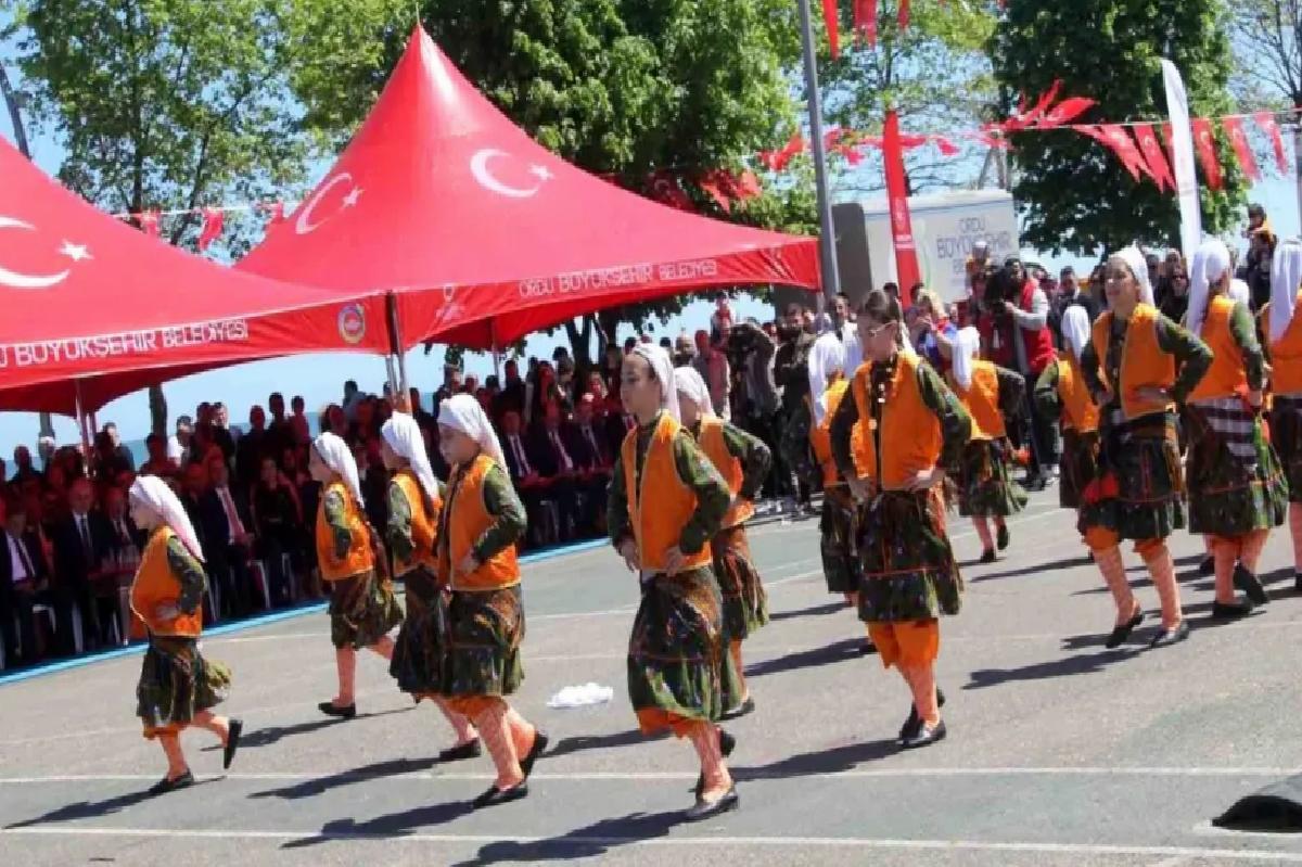Ordu’da 19 Mayıs Kutlamaları Coşkuyla Gerçekleşti