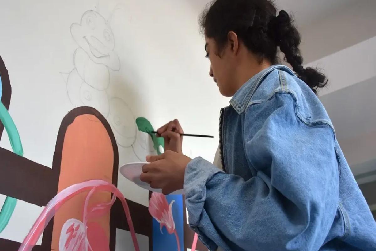 Özel Öğrencilerden Renkli Sanat Etkinliği