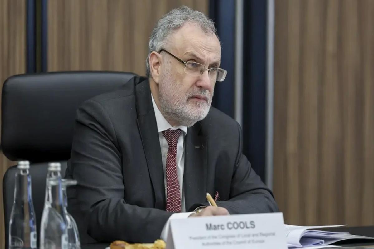 Özgür Özel ve Marc Cools Görüştü