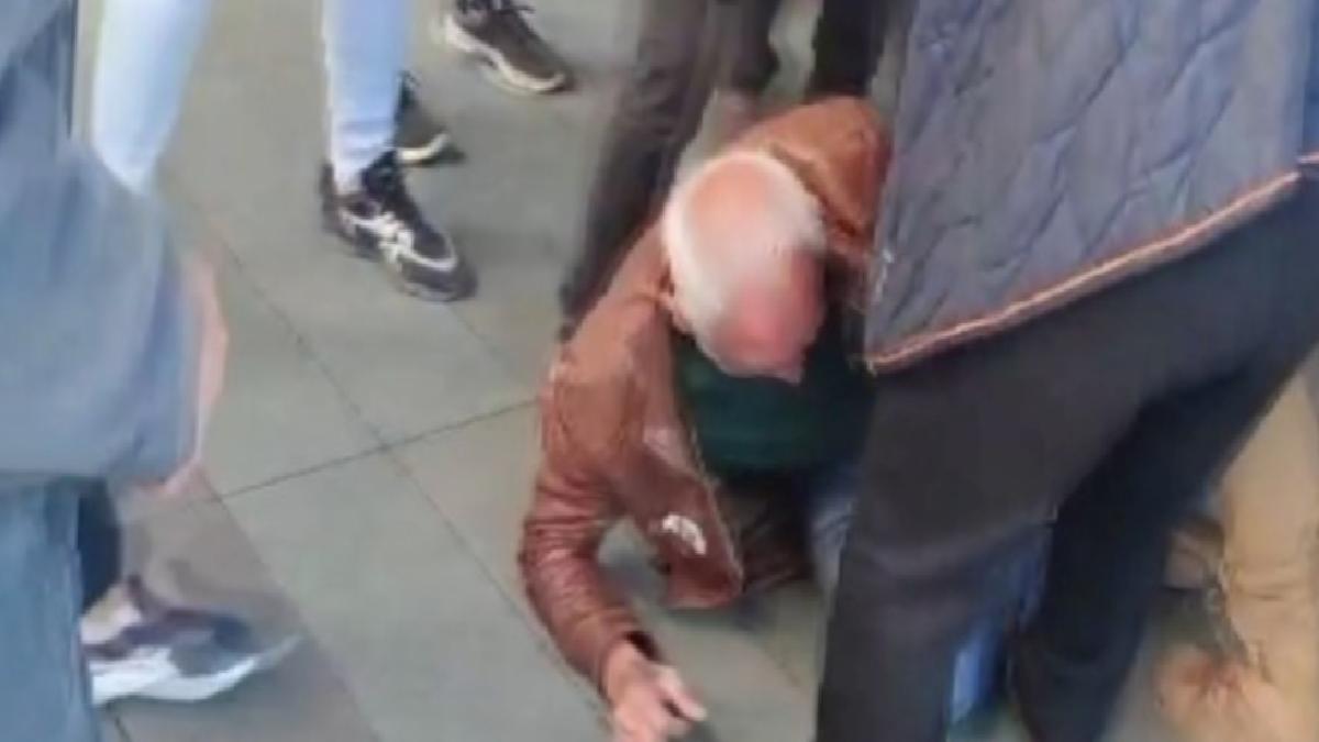 Özgür Özel’e saldıran kişinin gözaltına alınmadan önceki son anları