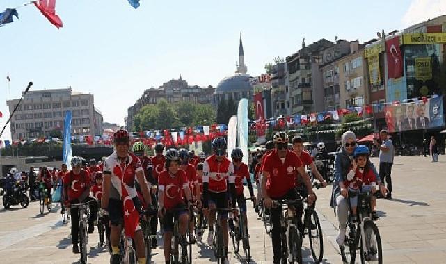 Pedallar 19 Mayıs ruhu ile çevrildi