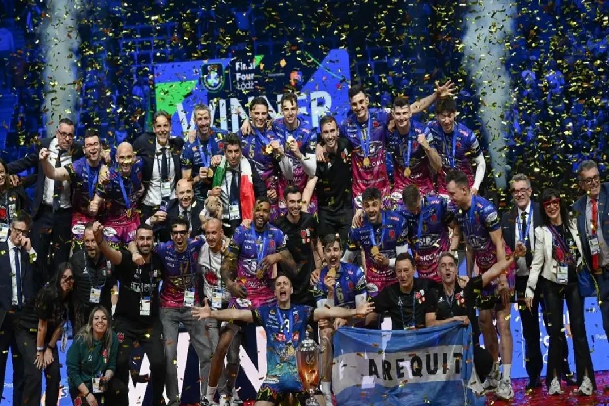 Perugia, CEV Erkekler Şampiyonu