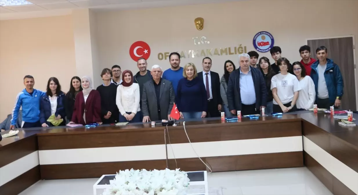 Portekizli öğrenciler Of ilçesinde ziyaret gerçekleştirdi