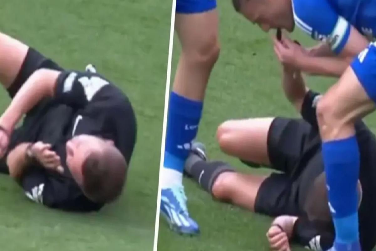 Premier Lig’de görülmemiş olay! Vardy, hakemin düdüğünü çaldı