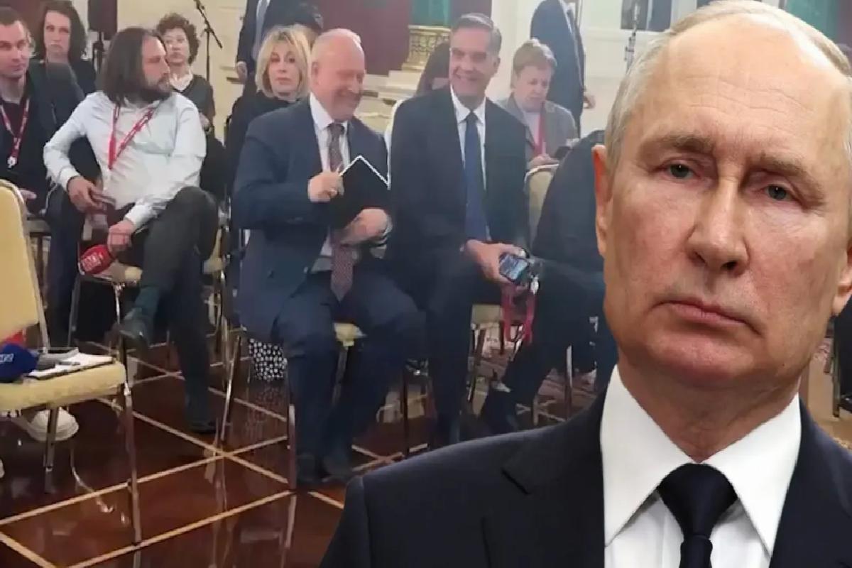 Putin gazetecileri gece yarısı yataklarından kaldırıp topladı